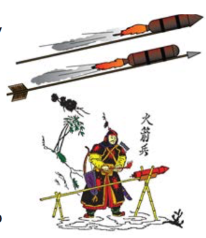 ancient chinese weapons gunpowder